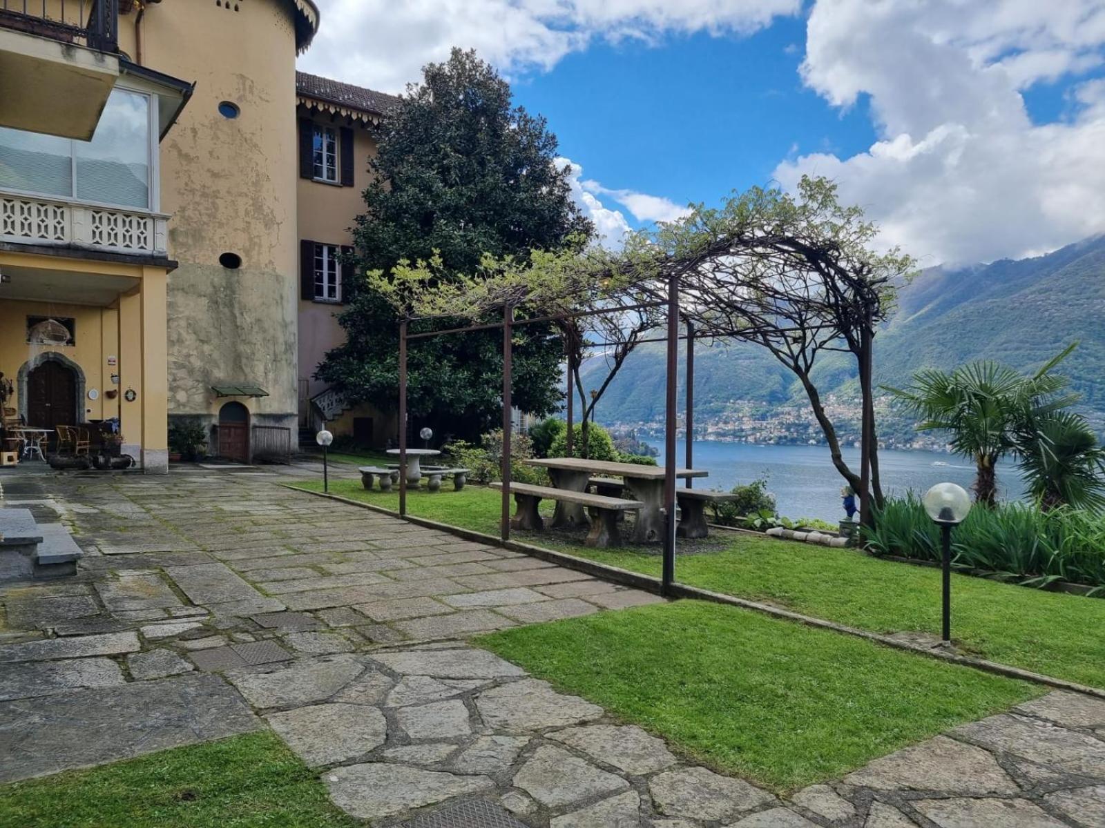 Lake Como Villa Ines Junior Apartment Faggeto Lario Ngoại thất bức ảnh